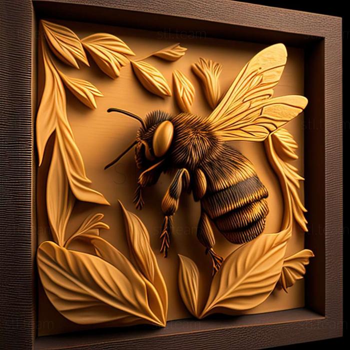 3D модель Bombus fervidus (STL)